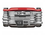 CrankBrothers Multi-17 Multitool zestaw narzędzi scyzoryk black/red