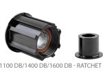 DT Swiss 1100 DB/1400 DB/1600 DB CAMPAGNOLO 3-pawl/Ratchet bębenek główka piasty kasety konwersja