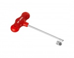 DT Swiss T-Grip klucz 3,2mm do kwadratowych nypli szprych czerwony